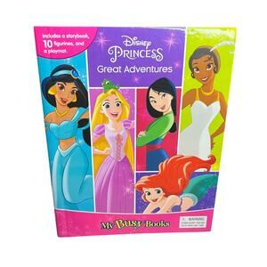 Disney Pretty Princess My Busy Book - Includes Book & Playmat (No Figures)